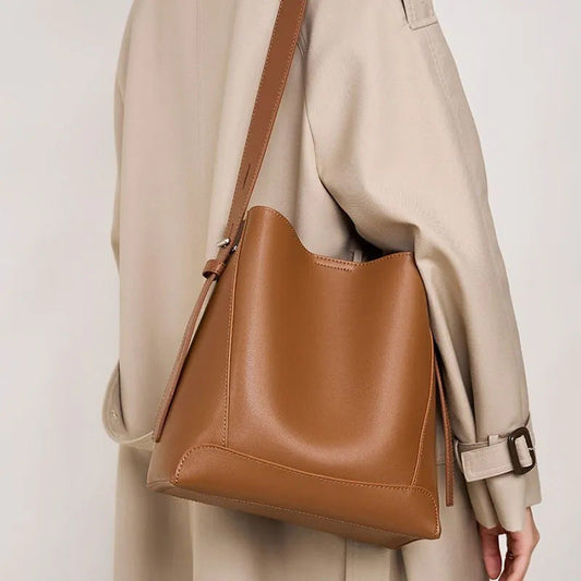 Nouveau sac à main en cuir souple de grande capacité pour femme (2025) 