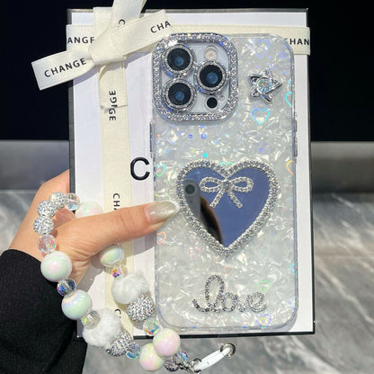 ✨Modern en creatief telefoonhoesje met schelppatroon - met gratis armbandje