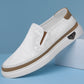 Mocassins pour hommes 2025 en cuir italien véritable 