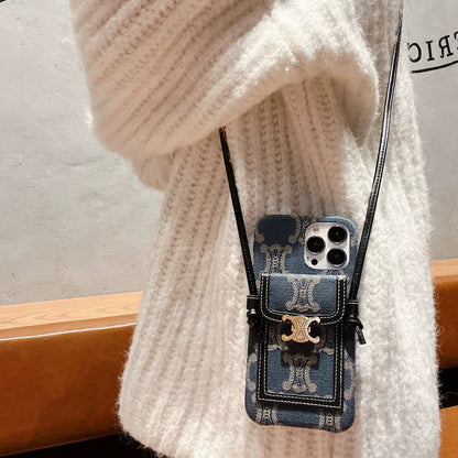 2025 Luxe Rugzak Canvas Telefoonhoesje