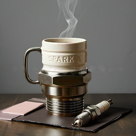 🔥2025 Nouvelle tasse créative Spark Plug – Un cadeau original pour vos amis🎁