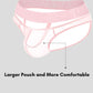 Cuecas de corte clássico de cor lisa para homem – Conforto e suporte sexy