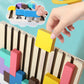 Blocs de construction éducatifs pour enfants Puzzle 3D Pédagogie Montessori 