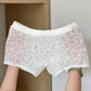 10A antibacteriële herenboxershorts van ijszijde met kant en mesh