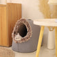 💥Offre spéciale 🐶🐱Lit grotte confortable et chaud pour animaux de compagnie