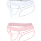 Cuecas de corte clássico de cor lisa para homem – Conforto e suporte sexy