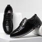 Sapatos de couro italianos clássicos da moda 2025 feitos à mão