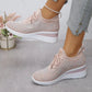 Orthopedische sneakers met sprankelende elegantie