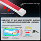 🎉🚗49% de réduction ! Bandes LED d’ambiance pour voiture – Plug & Play, télécommande, 4 modes & installation en 1 min