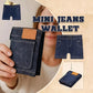👖Portefeuille Mini Jeans 2026 👖💙 Porte-monnaie et porte-cartes pliable