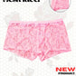 Sexy kanten print slip voor heren met hoge stretch