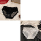 Franse satijnen kanten mesh slip met uitsparingen
