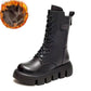 Novas botas ortopédicas de couro da moda 2025
