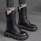 Novas botas ortopédicas de couro da moda 2025