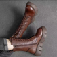 Novas botas ortopédicas de couro da moda 2025