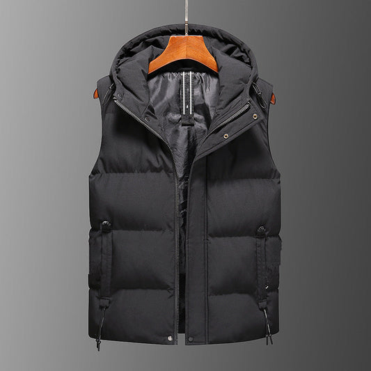 GILET EN COTON ET DUVET URBANLITE CASUAL POUR HOMME 