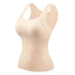 💖Débardeurs thermiques à col en U et soutien-gorge intégré pour femmes