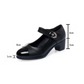 💖Livraison gratuite💖Chaussures orthopédiques en cuir souple à boutons diamant pour femmes 【Confortables et antidérapantes】