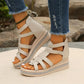 🔥49% korting🔥Wedge sandalen met strass-versiering💕Comfortabel en stijlvol💕