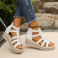 🔥49% korting🔥Wedge sandalen met strass-versiering💕Comfortabel en stijlvol💕