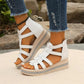🔥49% korting🔥Wedge sandalen met strass-versiering💕Comfortabel en stijlvol💕