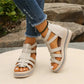 🔥49% korting🔥Wedge sandalen met strass-versiering💕Comfortabel en stijlvol💕