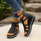 🔥49% korting🔥Wedge sandalen met strass-versiering💕Comfortabel en stijlvol💕