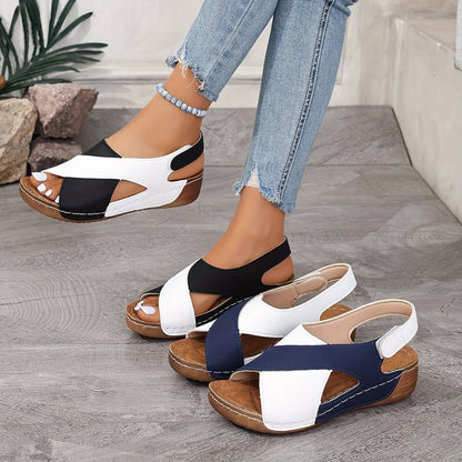 2025 Nieuwe orthopedische klittenbandsandalen