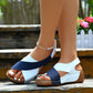 2025 Nieuwe orthopedische klittenbandsandalen