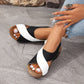 2025 Nieuwe orthopedische klittenbandsandalen