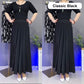 Damesmode Hoge Taille Bloemen Geplooide Lange Rok