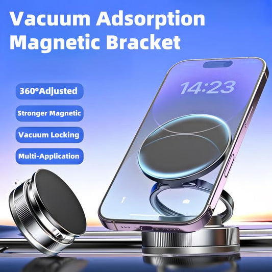 🔥Bestseller🔄360° verstelbare vacuüm magnetische telefoonhouder📱Directe verkoop door de fabriek🚗