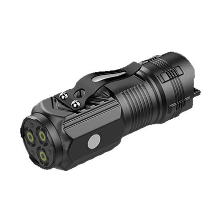 Mini lampe de poche super puissante à trois yeux
