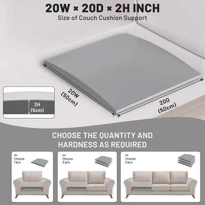 Coussin de soutien pour sièges affaissés - Base antidérapante pour un confort et une posture améliorés 🏠💫