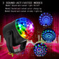 Boule disco LED rotative – Effet RGB stroboscopique, branchement E27 instantané, consommation ultra-faible (1W) !