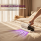 Aspirateur à main sans fil multifonctionnel pour literie avec lumière UV