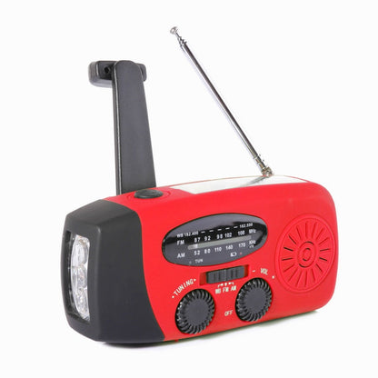 Radio d'urgence solaire portable multifonctionnelle