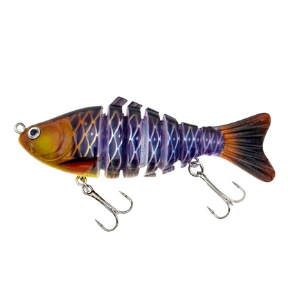 🐟 Leurre de Pêche Natatoire Bionique Multi-Segmenté – Mouvement Réaliste, Design Attractif & Idéal Pour Capturer Les Gros Poissons 🌊