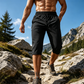 Capris de sport pour homme à séchage rapide et poches zippées