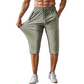 Capris de sport pour homme à séchage rapide et poches zippées